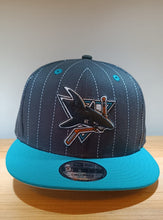 Cargar imagen en el visor de la galería, 9Fifty San José Sharks Black/Pinstripes
