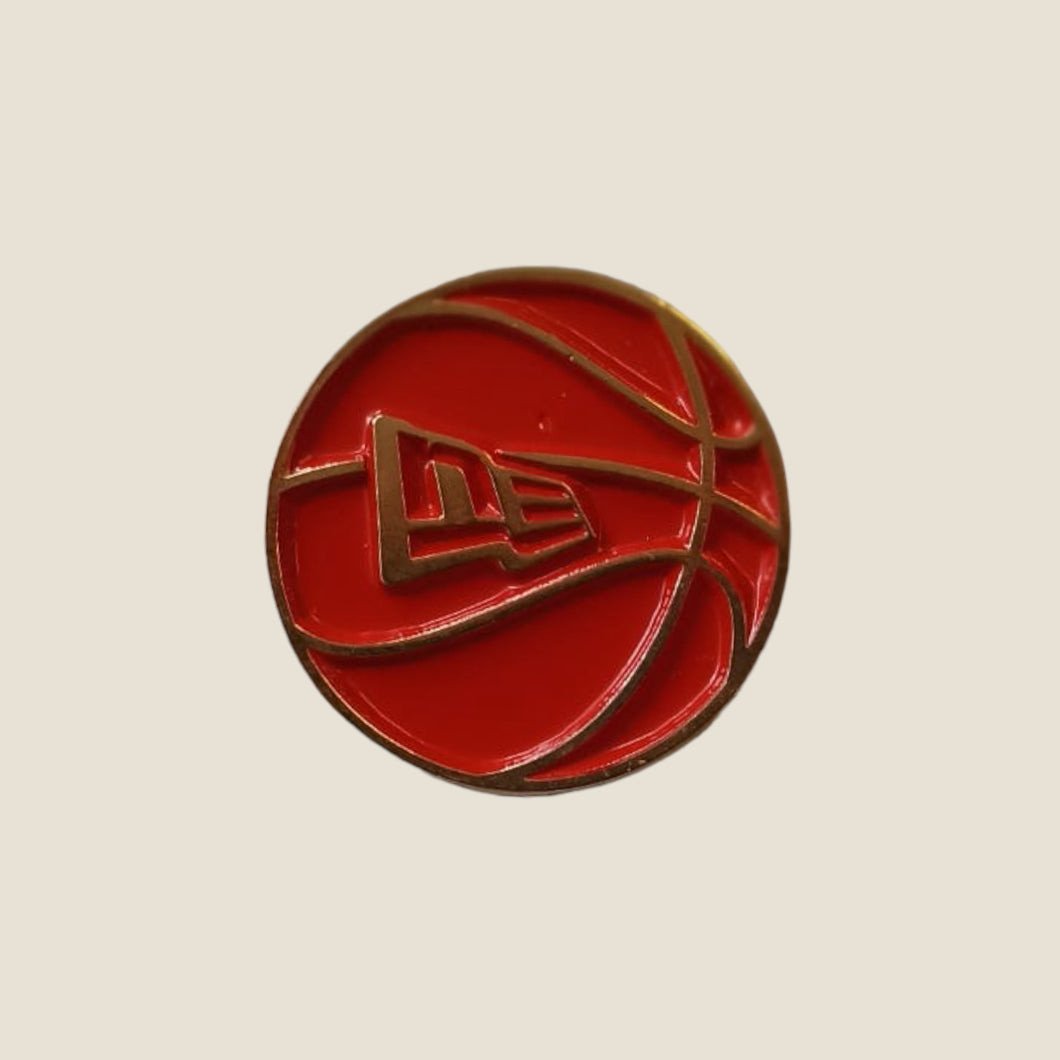 Pin Balón New Era Basquet Red