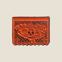 Cargar imagen en el visor de la galería, Pin Papel Picado Catrina Naranja
