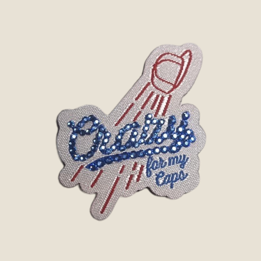 Parche Crazy 4 My Caps Dodgers Script