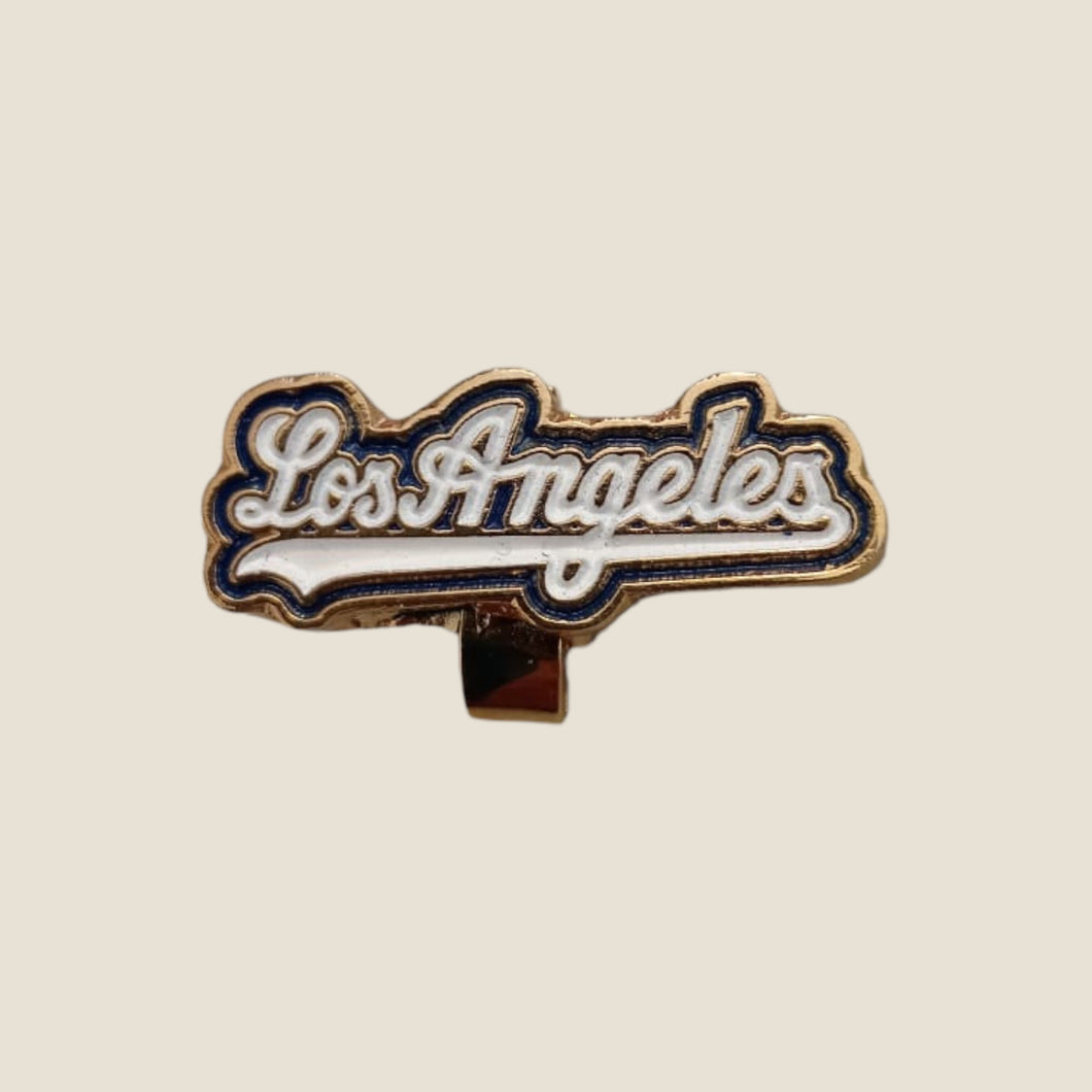 Clip Los Angeles white/gold