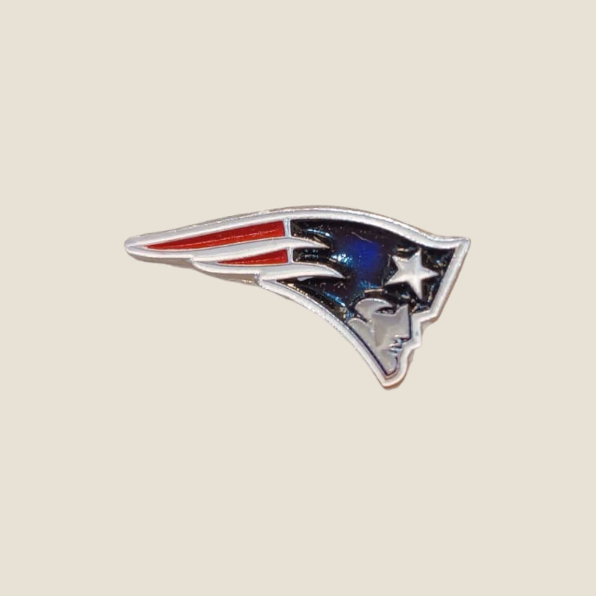 thumbnail image 2 of Vintage Starline New England Patriots Press Pin – Tom Brady Era – NFL Football Collectible 2 of 4