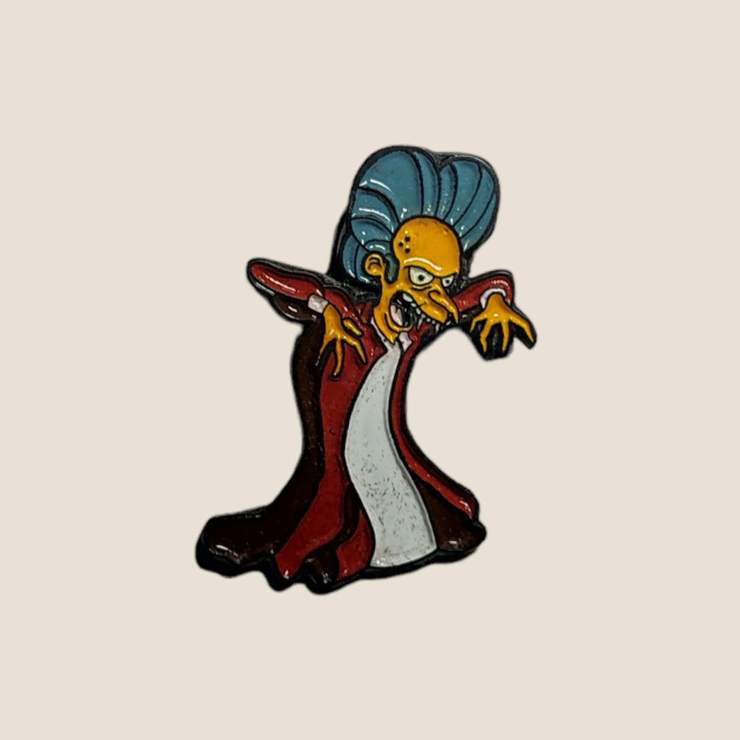 Pin Mr Burns Dracula