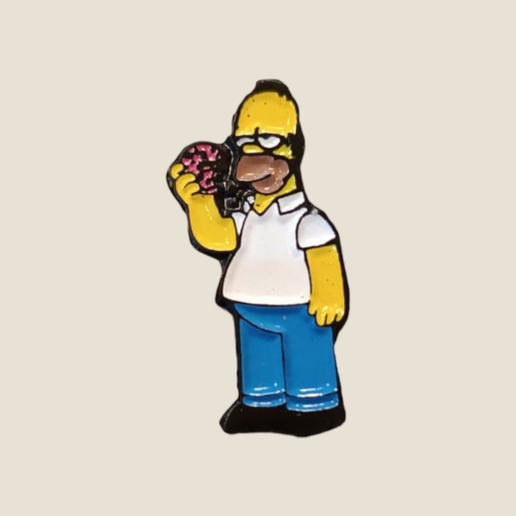 Pin Mini Homero Rosquilla