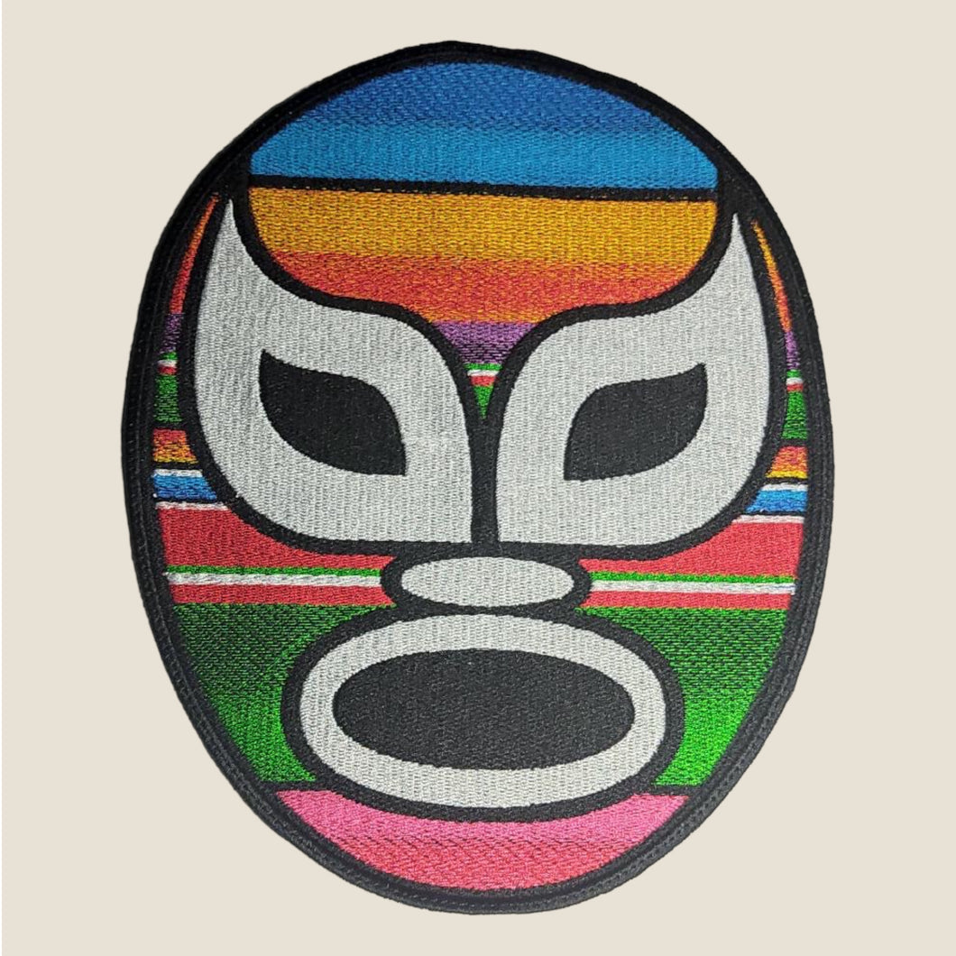 Parche Luchador de Sarape (espaldera)