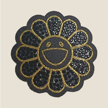 Cargar imagen en el visor de la galería, Parche Murakami Flower Black/Gold
