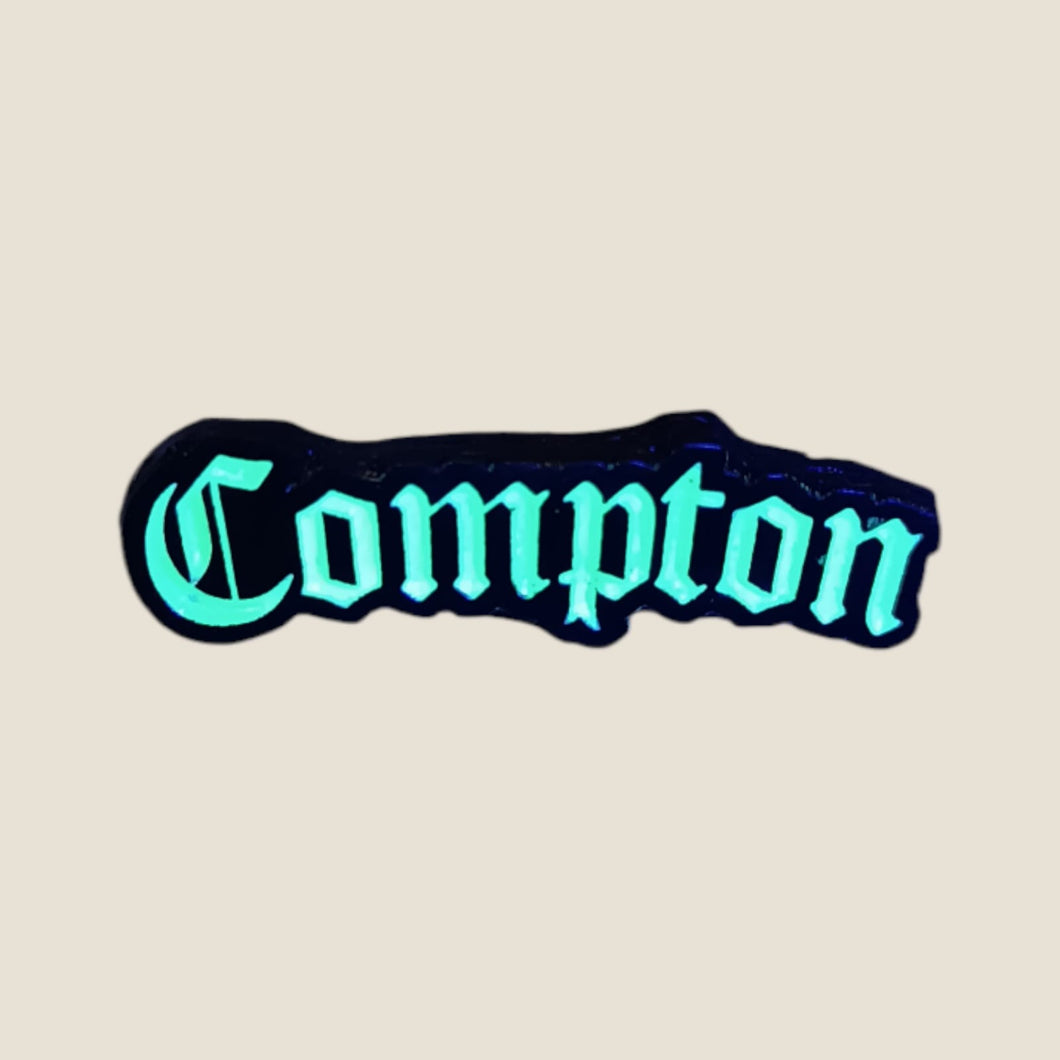 Pin Compton Glow In The Dark