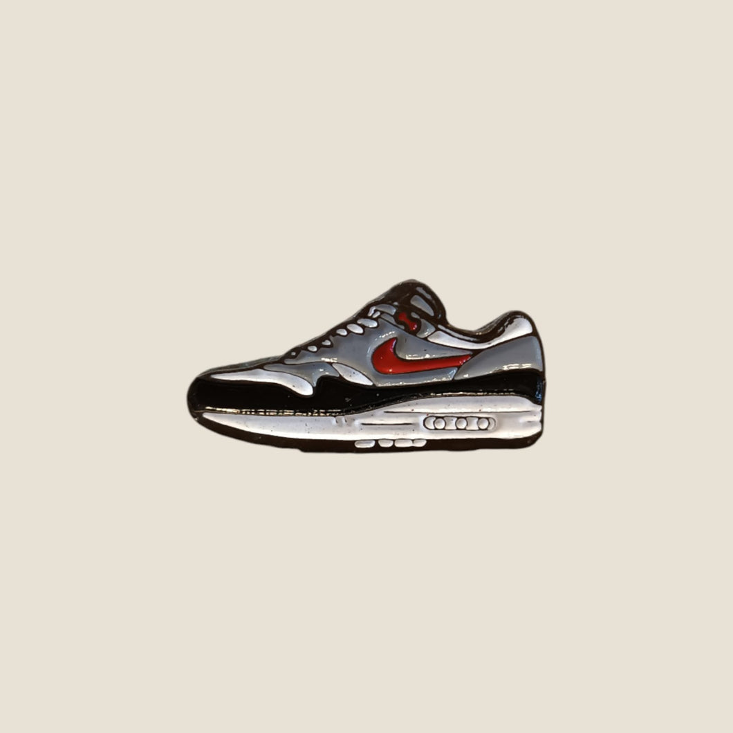 Pin Air Max Black/Grey/red