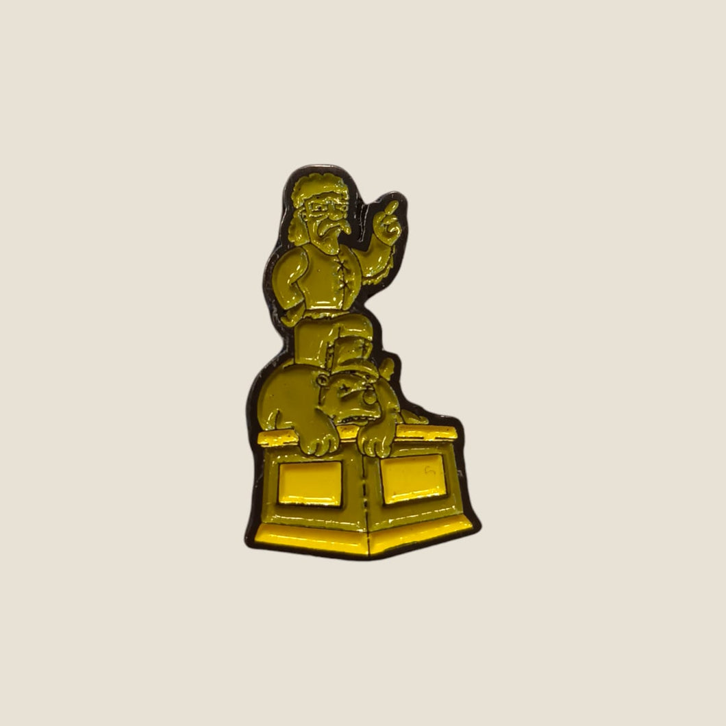 Pin Estatua de Jebediah Springfield