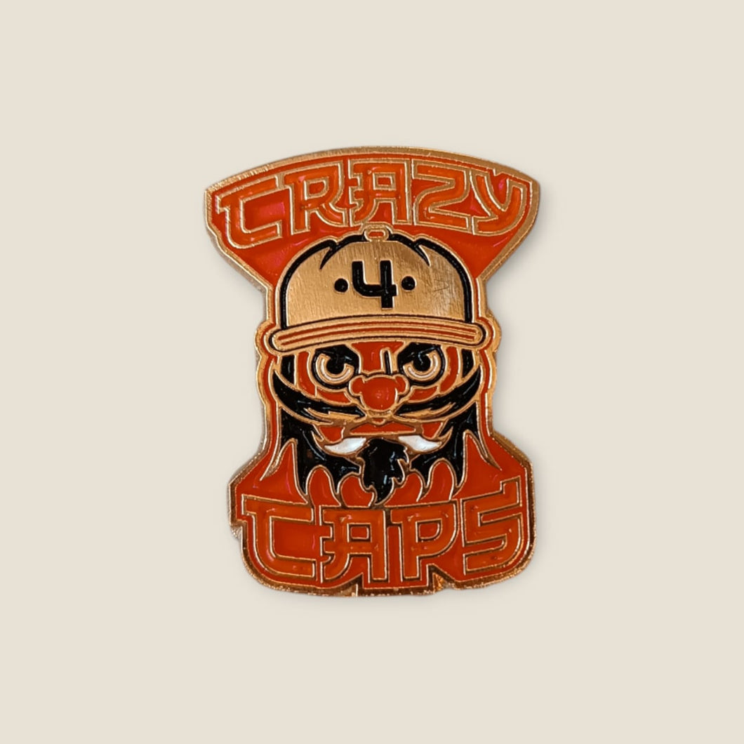 Pin Tengu Neon Crazy 4 My Caps