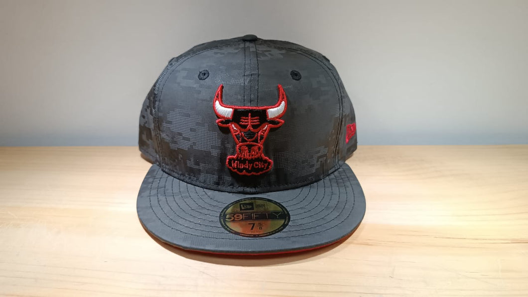 59FIFTY Chicago Bulls Digital Camo Reflective