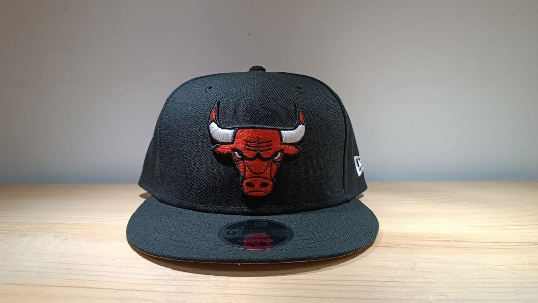 9Fifty Snapback Chicago Bulls Team Basic Black