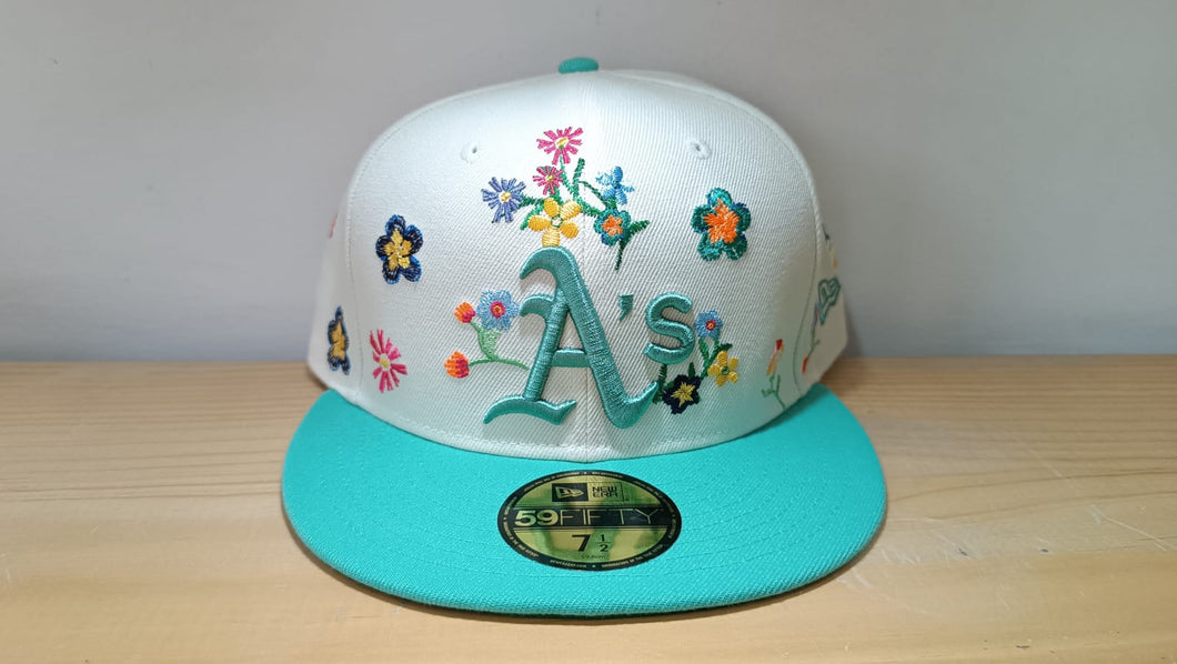 59Fifty Oakland Atlethics Blooming