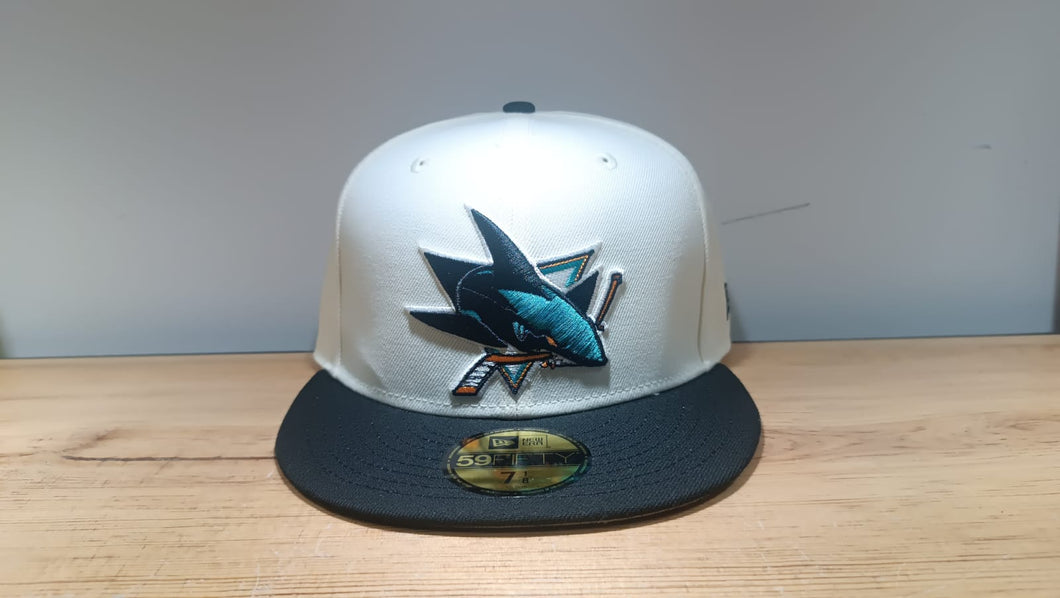 59Fifty San José Sharks White/Black