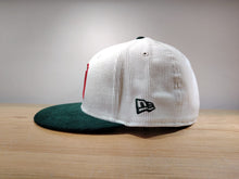 Cargar imagen en el visor de la galería, México M Corduroy Blanca/verde 59Fifty
