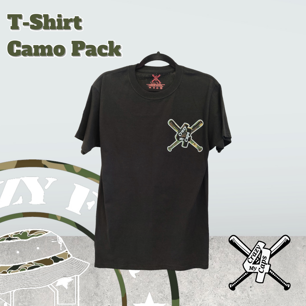 Playera Camo Pack de Crazy 4 My Caps