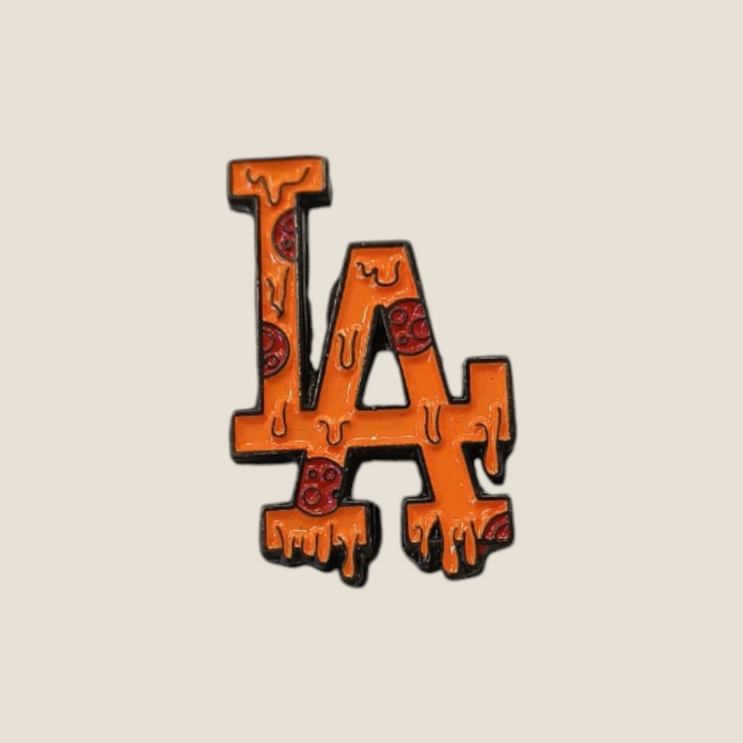 Pin Dripped Pizza Los Angeles Dodgers