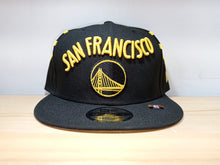 Cargar imagen en el visor de la galería, Golden State Warriors NBA City Edition 9FIFTY Snapback
