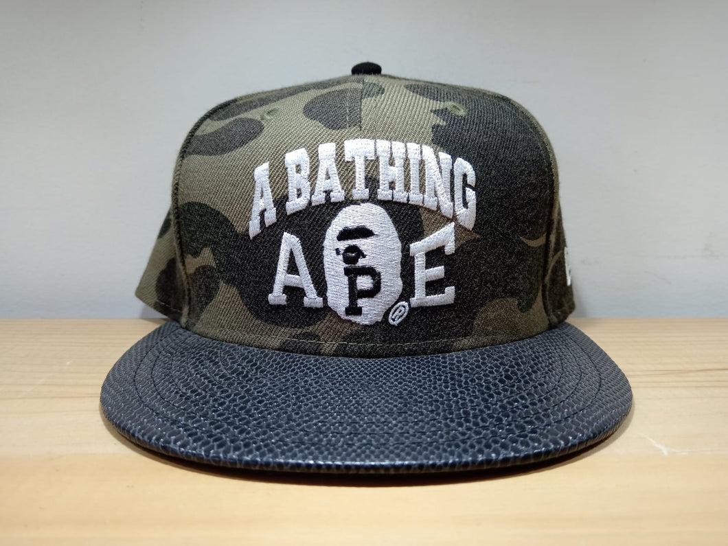 A BATHING APE BAPE CAMO SNAPBACK