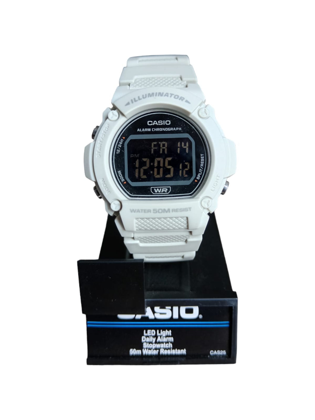 Casio Reloj DIGITAL W-219HC-3BV Beige