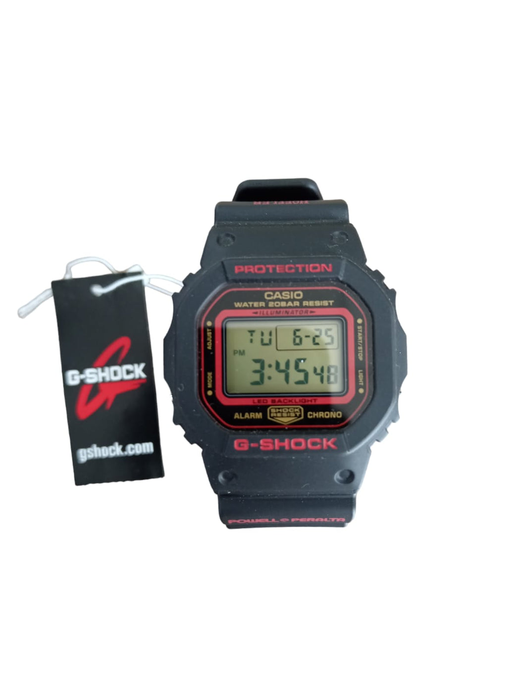 G-SHOCK COLABORACION KELVIN HOEFLER x POWELL PERALTA DIGITAL SERIE 5600 DW-5600KH-1