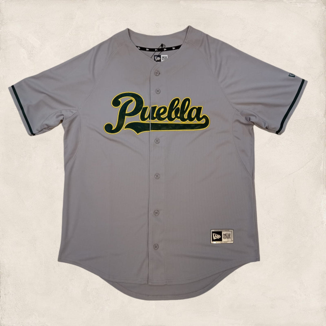 Jersey New Era Pericos De Puebla Hombre Gris