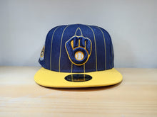 Cargar imagen en el visor de la galería, 59Fifty Milwaukee Brewers MLB Throwback  Pinstripe
