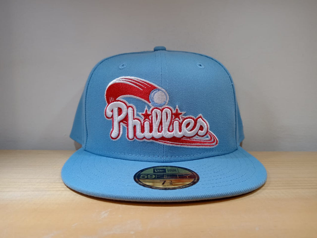 59Fifty Phillies Logo Scrip Blue