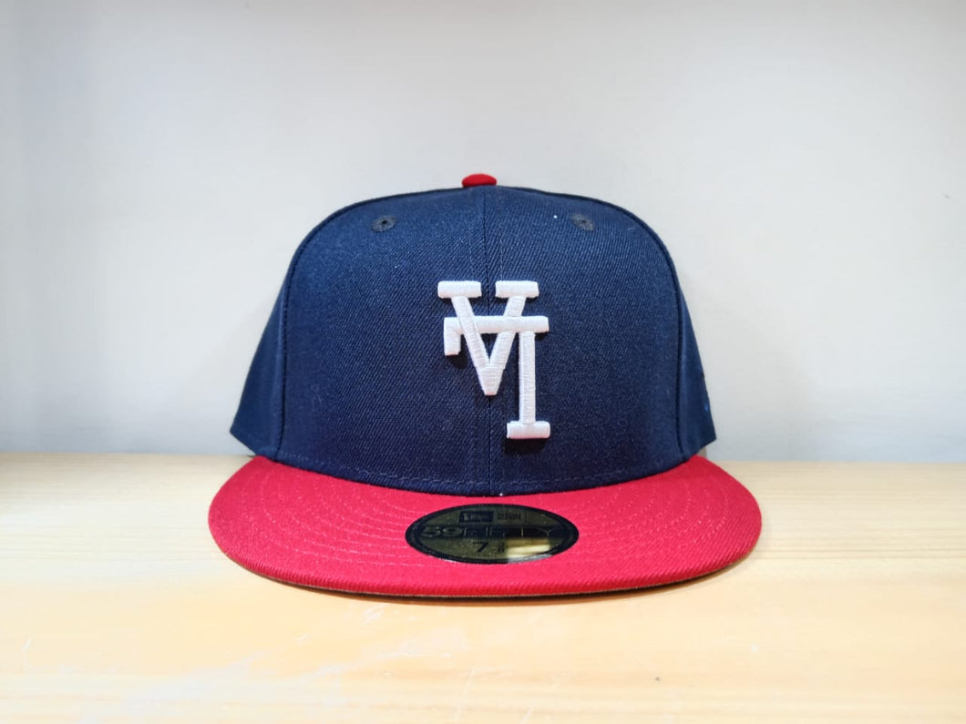 59Fifty Los Angeles Dodgers Upside Logo