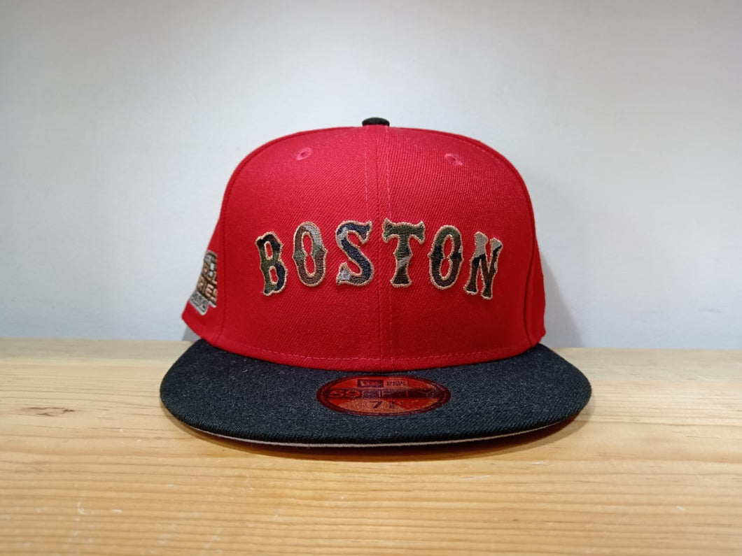 Boston Red Sox MLB Camo Fill 59Fifty