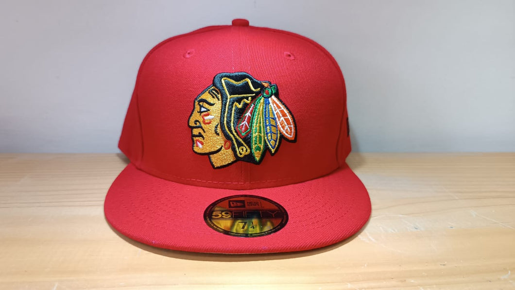 59Fifty Chicago Blackhawks Classic Red