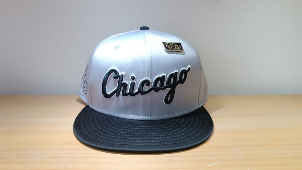 59Fifty Chicago White Sox Satín Gris