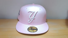 Cargar imagen en el visor de la galería, 59Fifty New York Yankees Y Logo WS2000 sidepatch pink8
