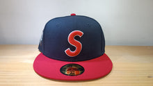 Cargar imagen en el visor de la galería, 59Fifty Supreme Reaper Navy/Red
